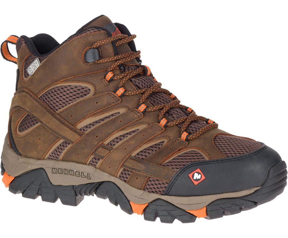 Merrell Støvler Herre - Moab Vertex Mid Waterproof Sr - Brune - NXF390426